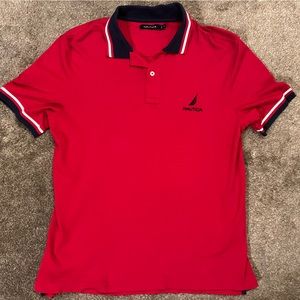 Polo T-Shirt red by Nautica